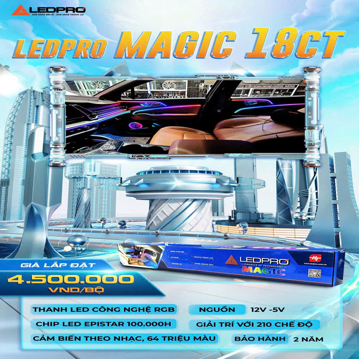 LEDPRO Magic 18CT - Ảnh 2