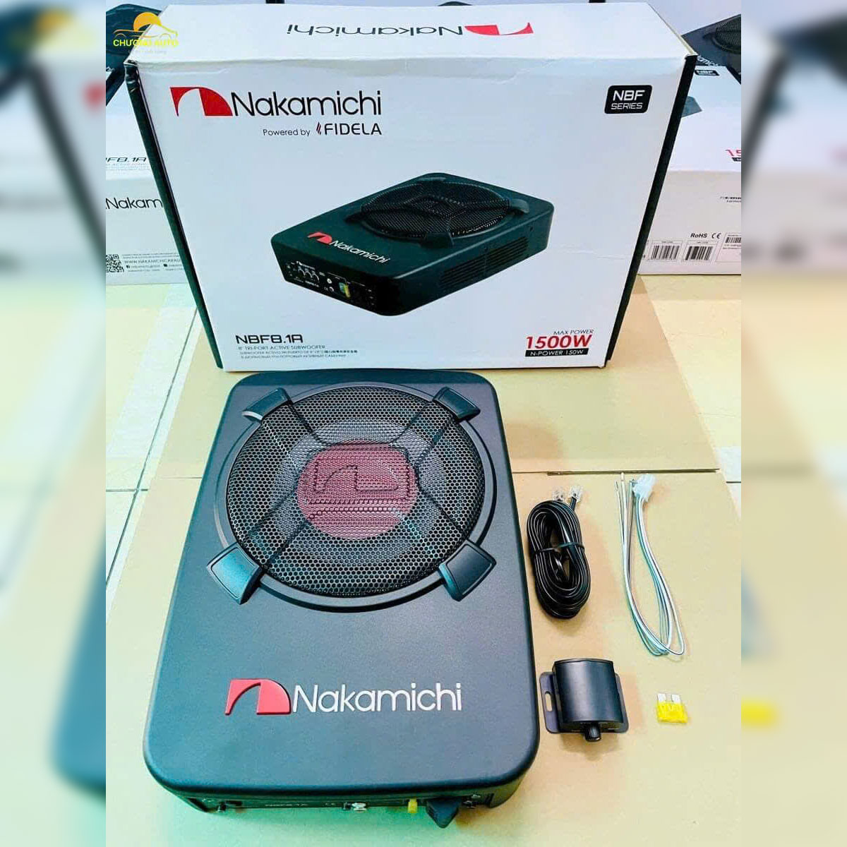 Loa Sub gầm ghế Nakamichi NBF8.1A - Ảnh 2