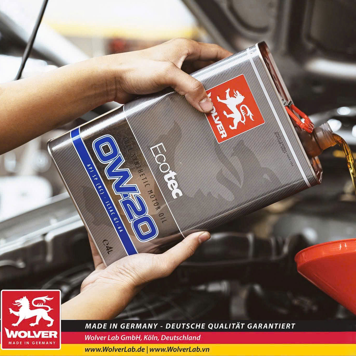 Wolver Ecotec 0W20 - Ảnh 2