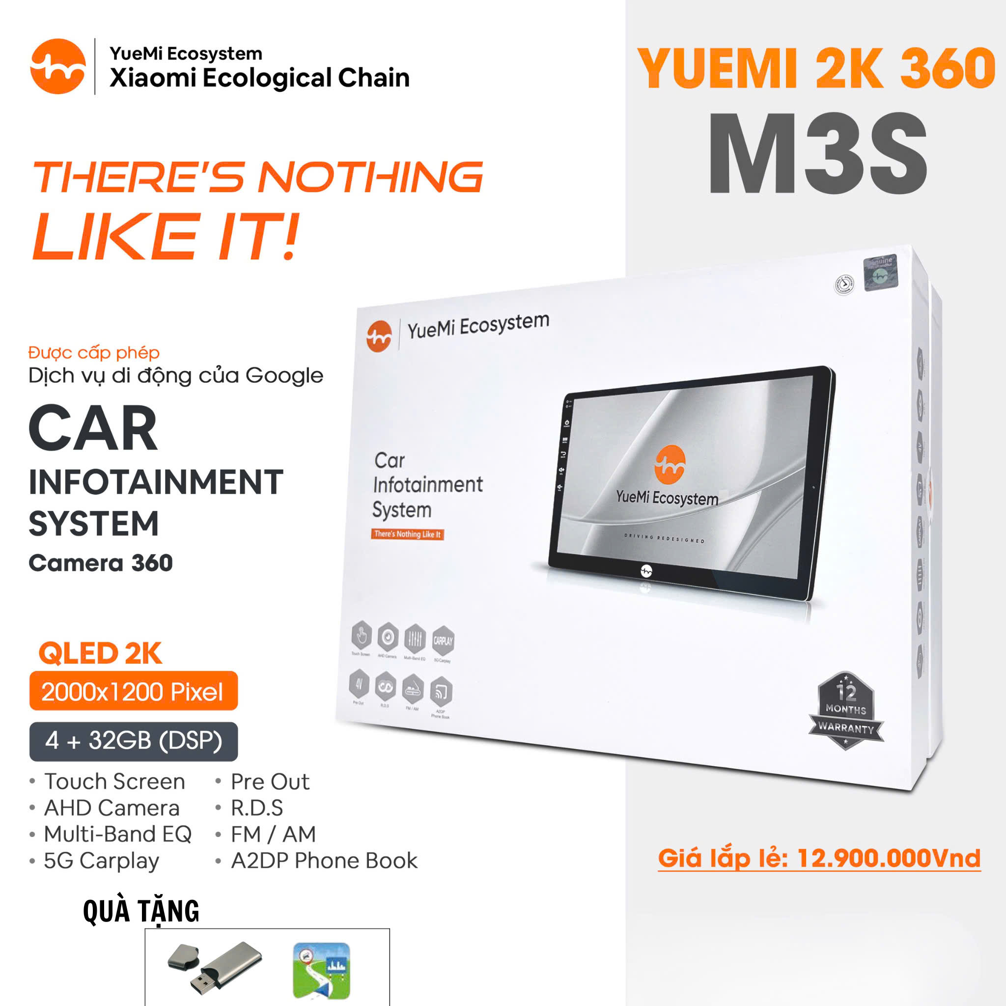 Màn hình Yuemi M3S