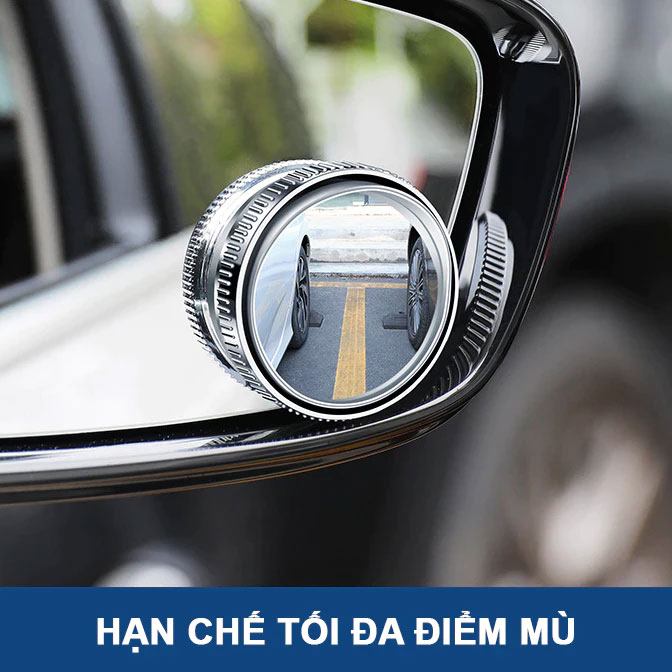 Gương Cầu Lồi Hít Kính Ô Tô Cao Cấp - Ảnh 4